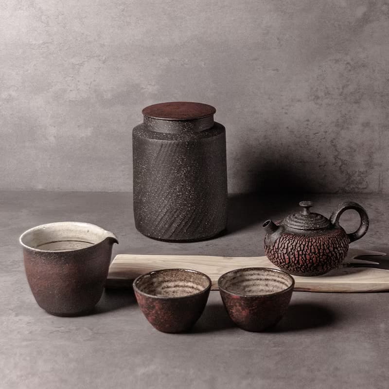 無我系列 - 承煙赤岩茶器