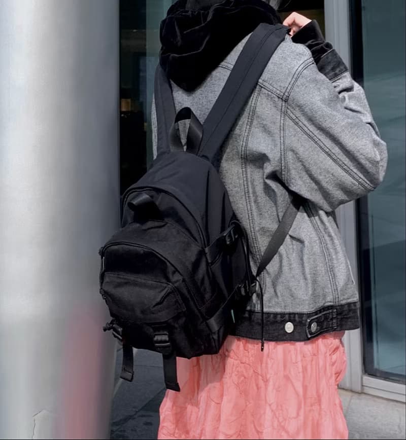 小眾原創設計 尼龍創意雙層大容量子母小雙肩包