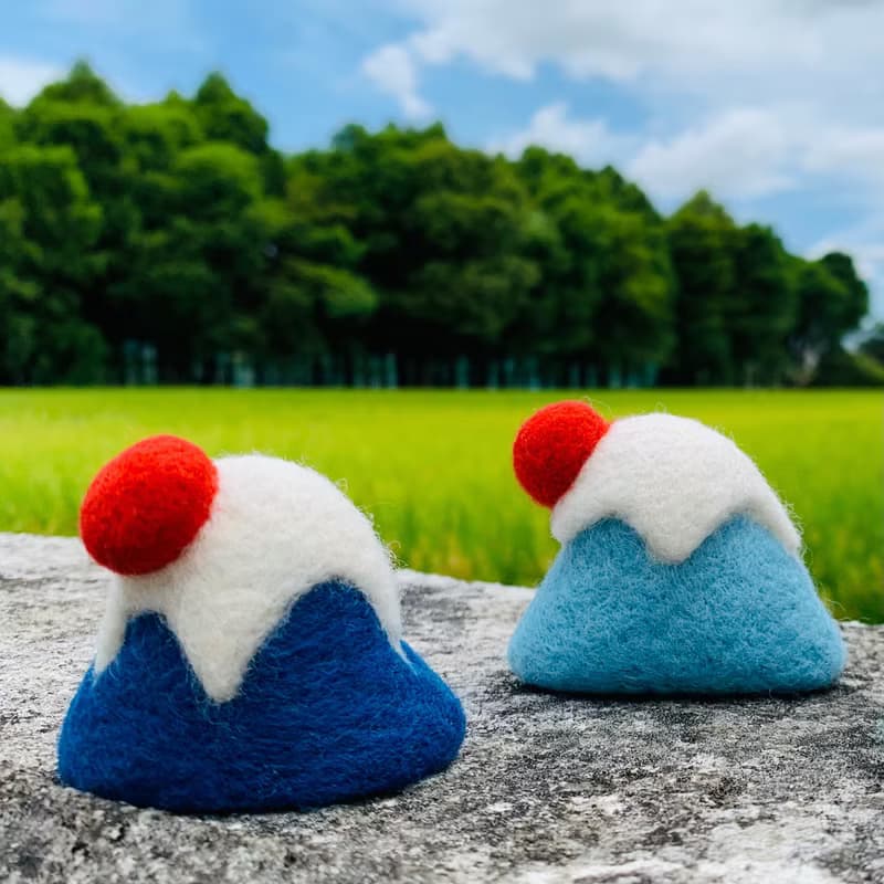 立體富士山日出 羊毛氈 DIY材料包 超詳解 適合新手 附影片教學