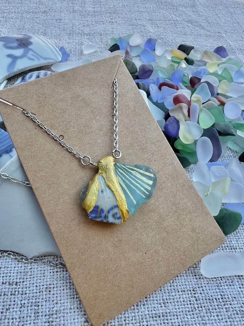 海玻璃&海瓷器&水晶礦石金繼首飾