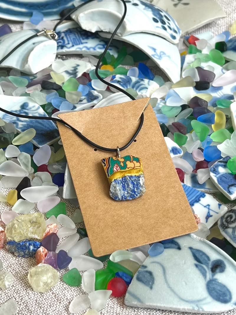 海玻璃&海瓷器&水晶礦石金繼首飾