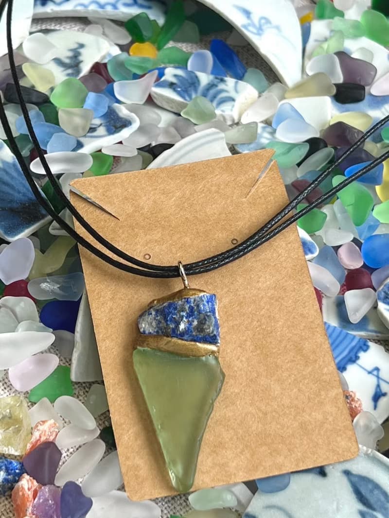 海玻璃&海瓷器&水晶礦石金繼首飾