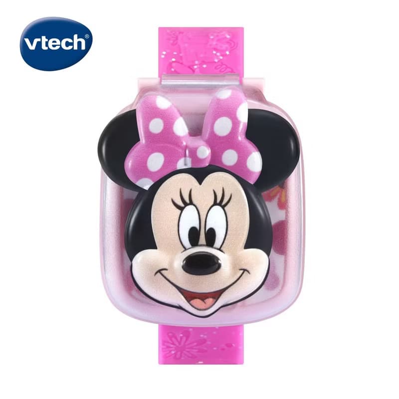 Vtech　迪士尼多功能遊戲學習手錶-米妮