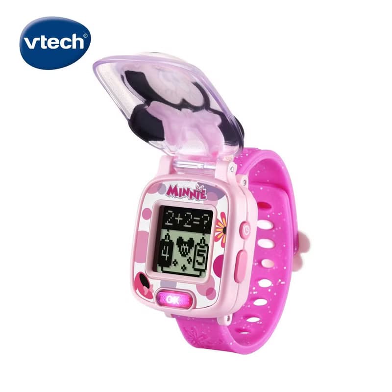 Vtech　迪士尼多功能遊戲學習手錶-米妮