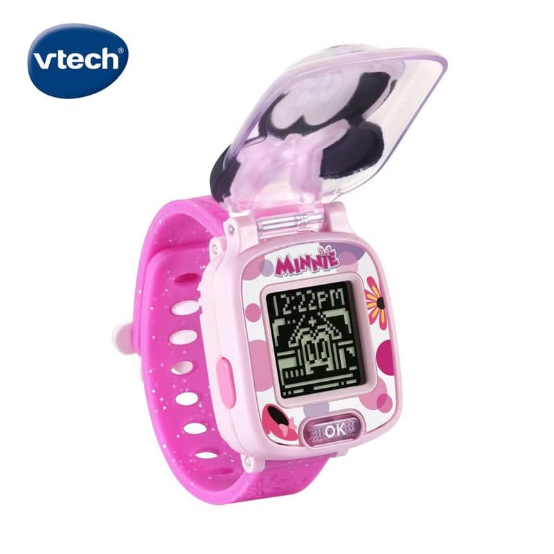 Vtech　迪士尼多功能遊戲學習手錶-米妮