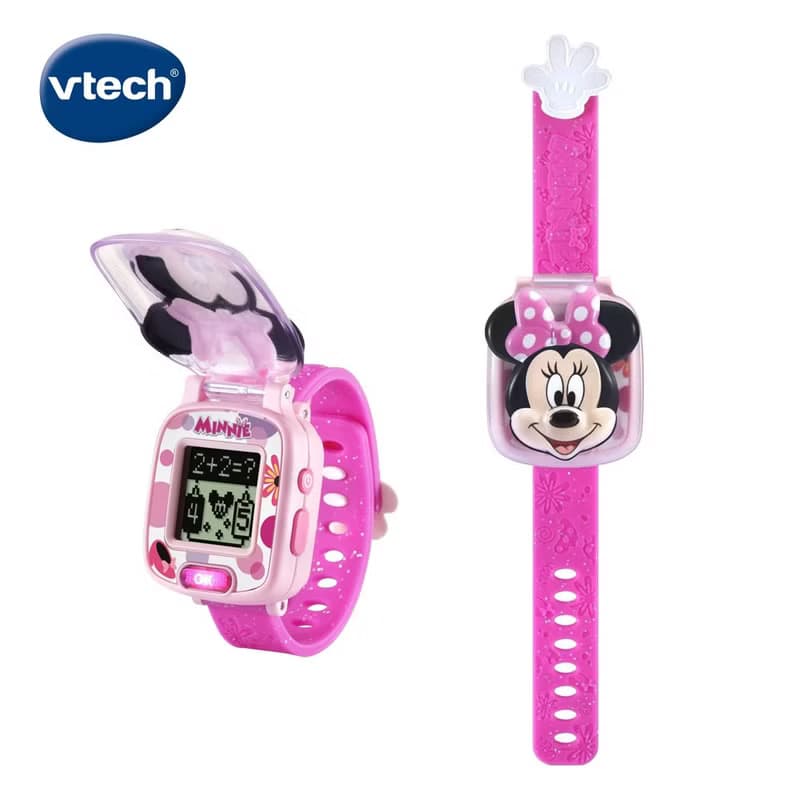 Vtech　迪士尼多功能遊戲學習手錶-米妮