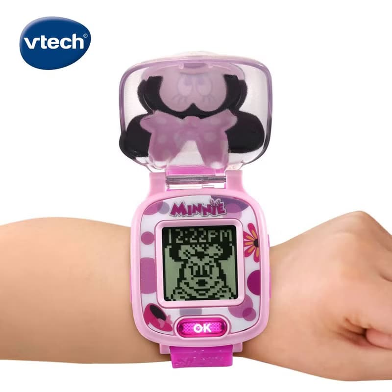 Vtech　迪士尼多功能遊戲學習手錶-米妮