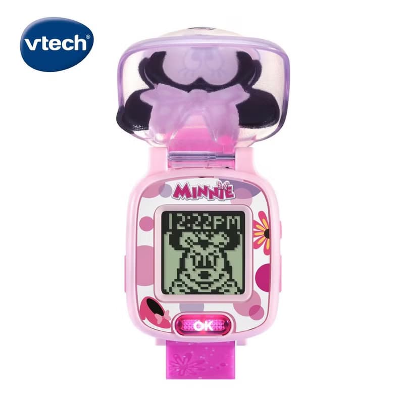 Vtech　迪士尼多功能遊戲學習手錶-米妮