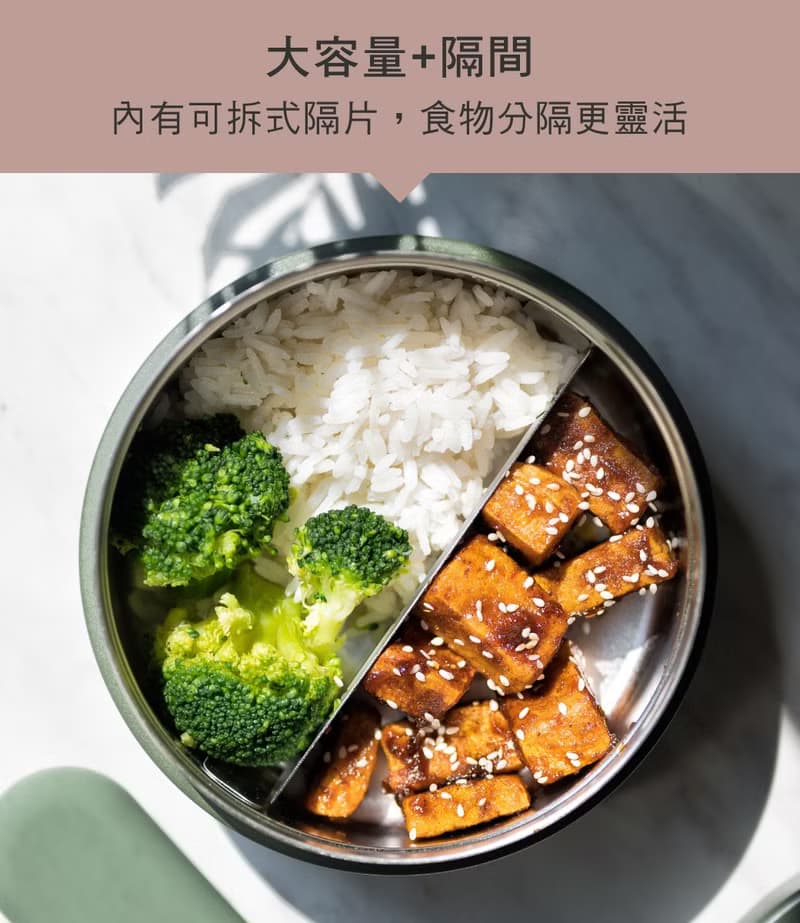 快速出貨【Citron】三層食品保溫罐(大)_多款可選