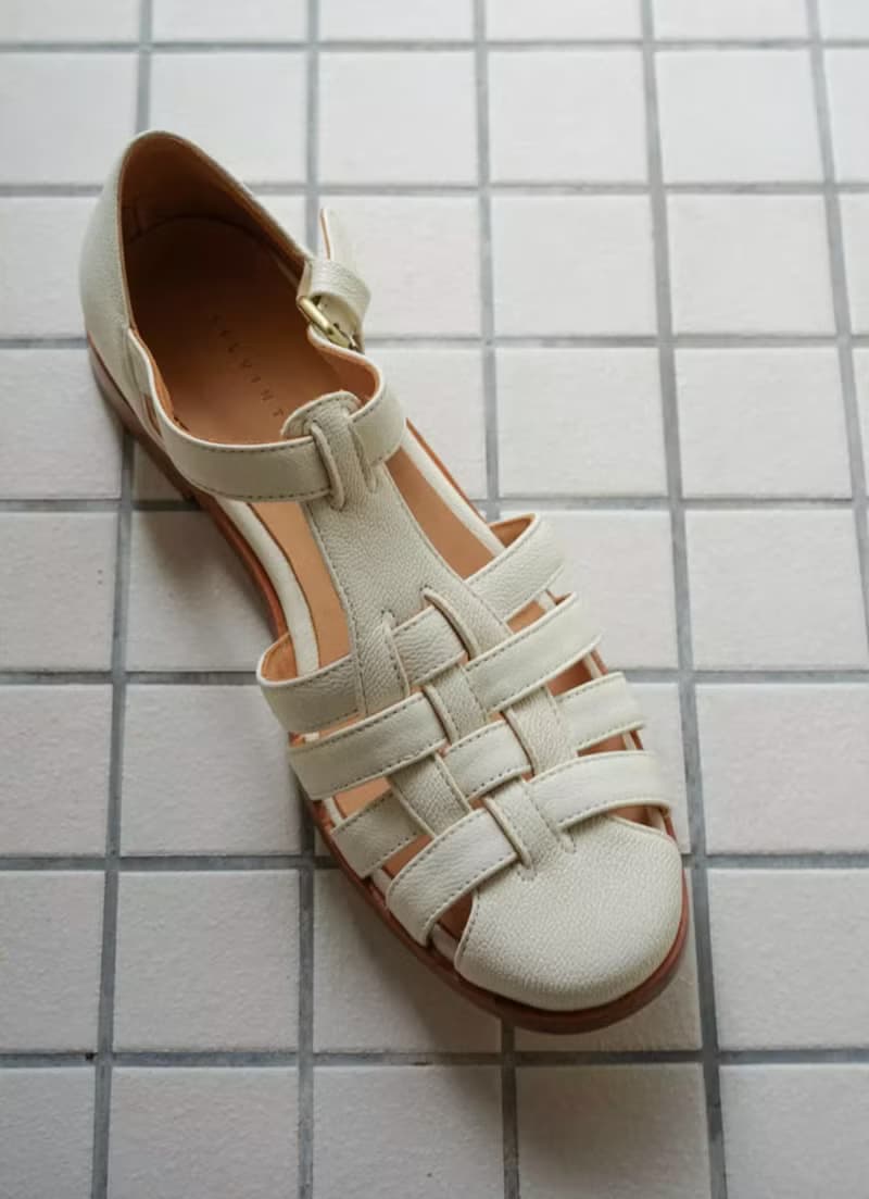 復古文青 羅馬編織涼鞋 白色/巧克力色/黑色
