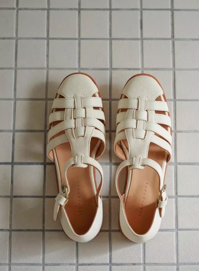 復古文青 羅馬編織涼鞋 白色/巧克力色/黑色