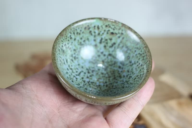 【送禮好物】60ml 異形 天目釉 圓滿茶杯 鶯歌名家葉敏祥作品