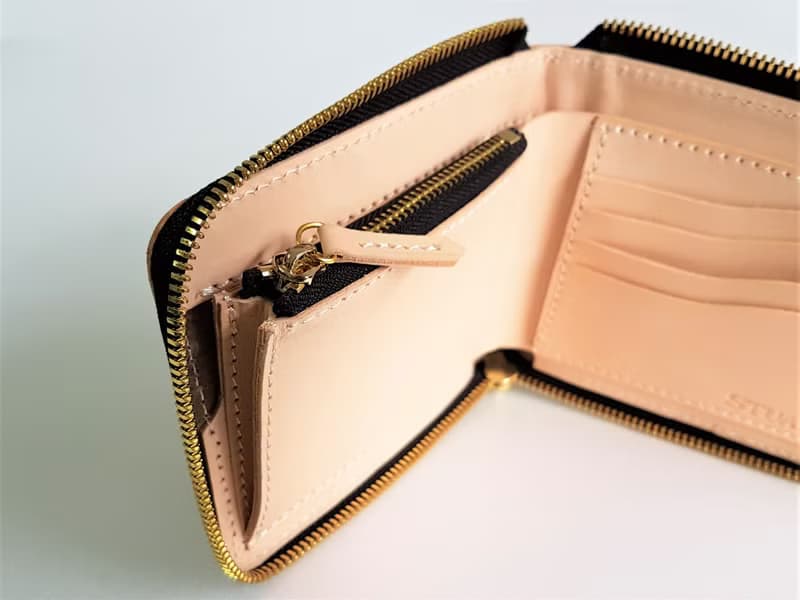 義大利手染拉鏈式短夾/皮夾/免費禮盒包裝