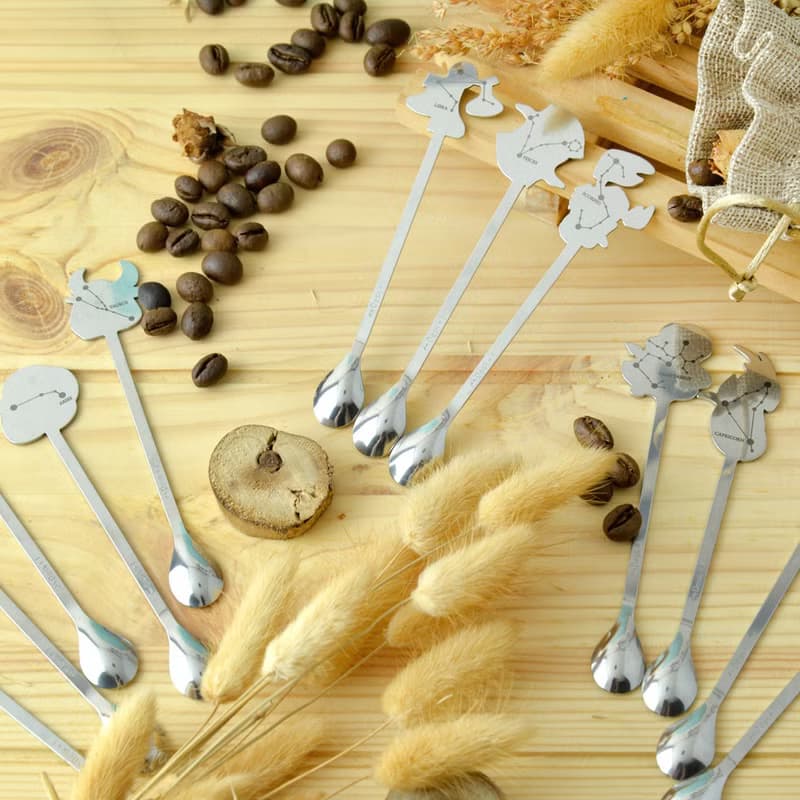 Desk+1質感食器  12星座攪拌匙