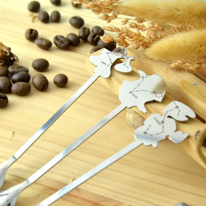 Desk+1質感食器  12星座攪拌匙