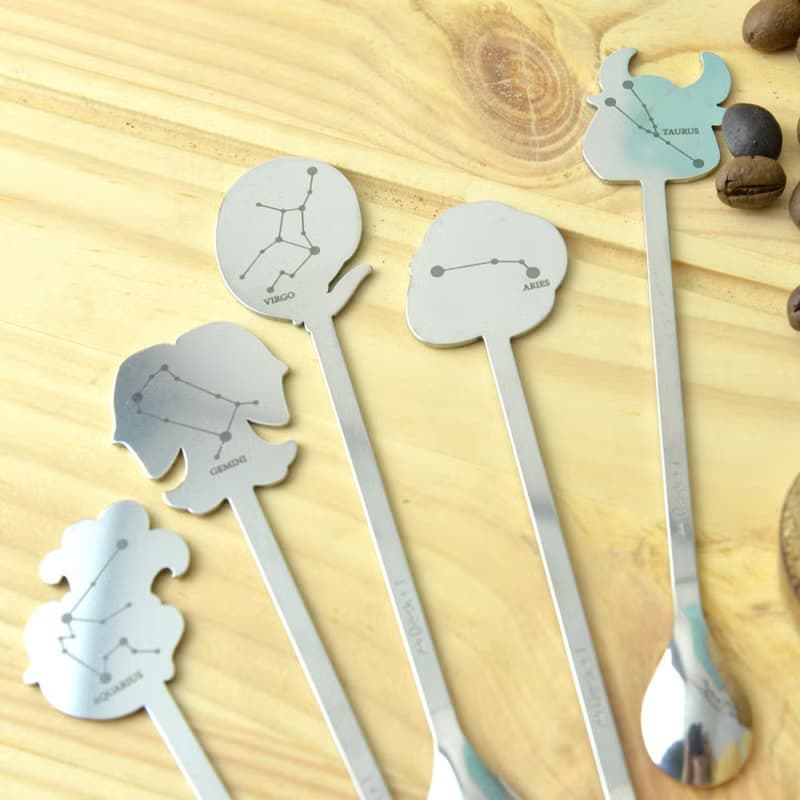 Desk+1質感食器  12星座攪拌匙