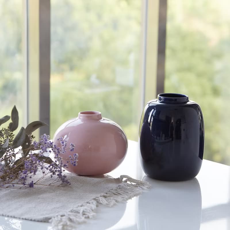 camino FRANCIA 粉彩雙色花瓶 瓷器 陶瓷 花器 器皿 擺飾