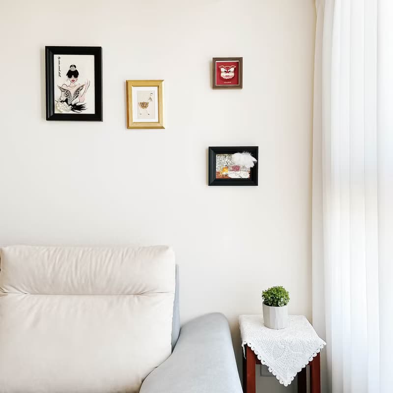 【渡假小屋】立體刺繡畫