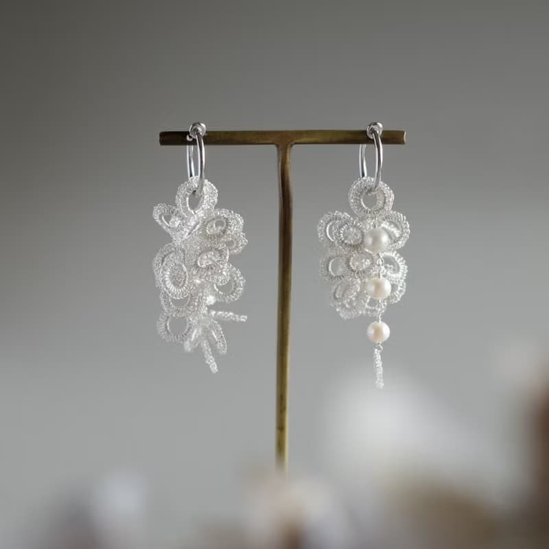 Full Bloom – 耳飾4件套組 銀色