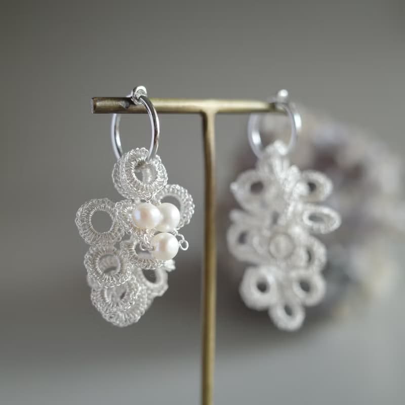 Full Bloom – 耳飾4件套組 銀色