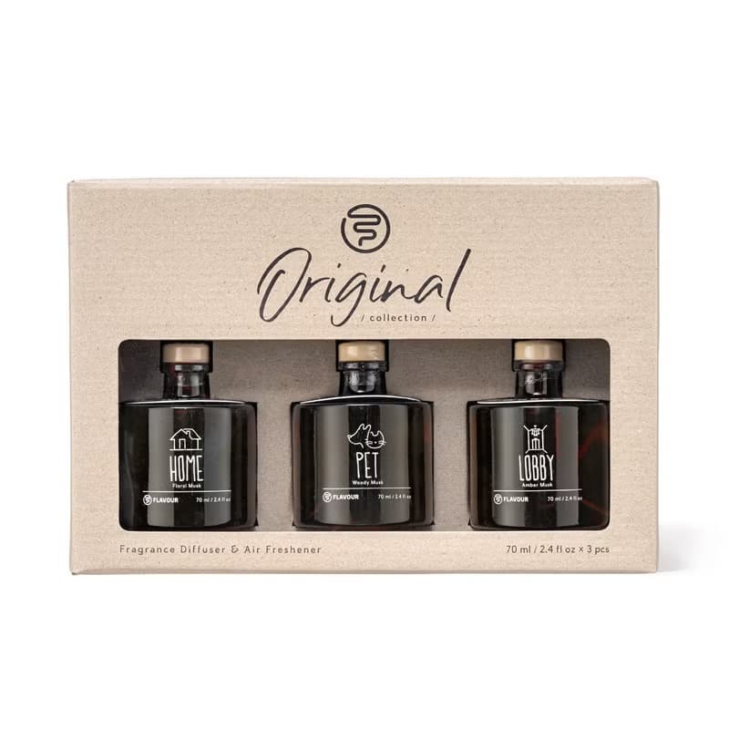 【FLAVOUR】交換禮物 寵物友善 香氛禮盒 ORIGINAL 擴香禮盒