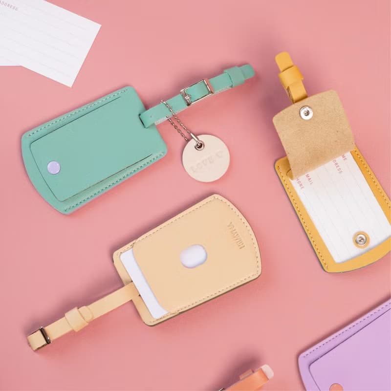 HILMYNA Twelve Luggage tag DAY Tone Faux leather