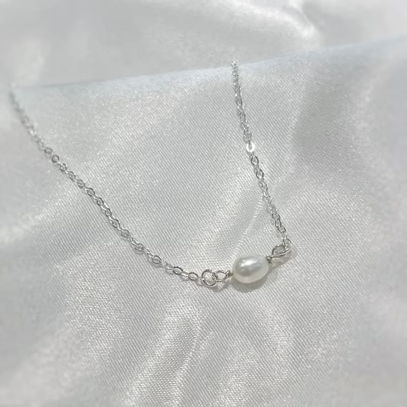 淡水珍珠 純銀手鍊 可調式 S925