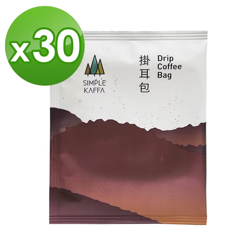 Simple Kaffa 興波咖啡 世界冠軍濾掛式咖啡 30 包 | 不含紙盒