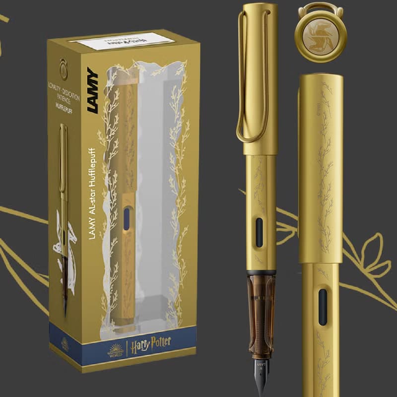 【雷雕刻字】LAMY 鋼筆 限量/AL star-Harry Potter赫夫帕夫 黃色