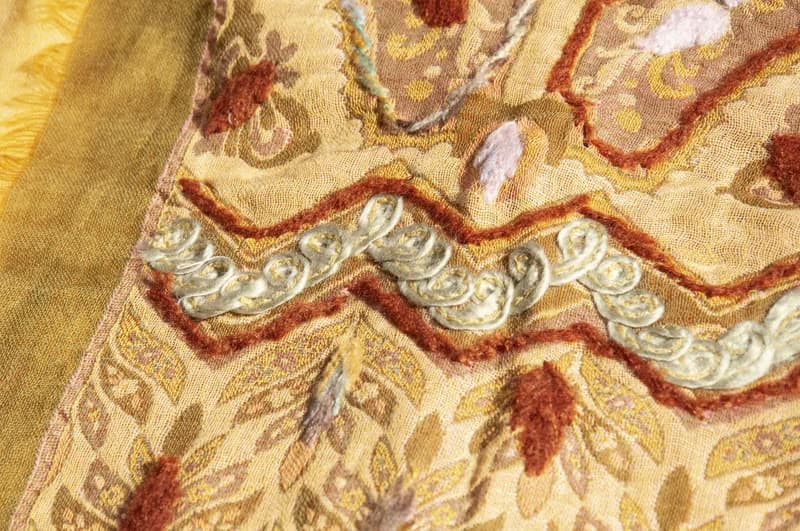 喀什米爾Cashmere/水煮羊毛披肩/針織圍巾/刺繡圍巾/羊絨披巾-花