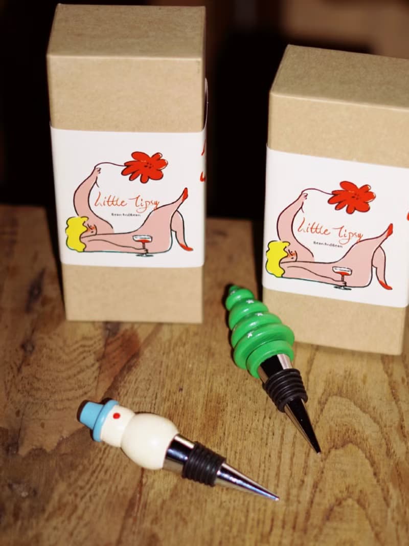 BeanAndBean 聖誕酒瓶塞 搞怪創意
