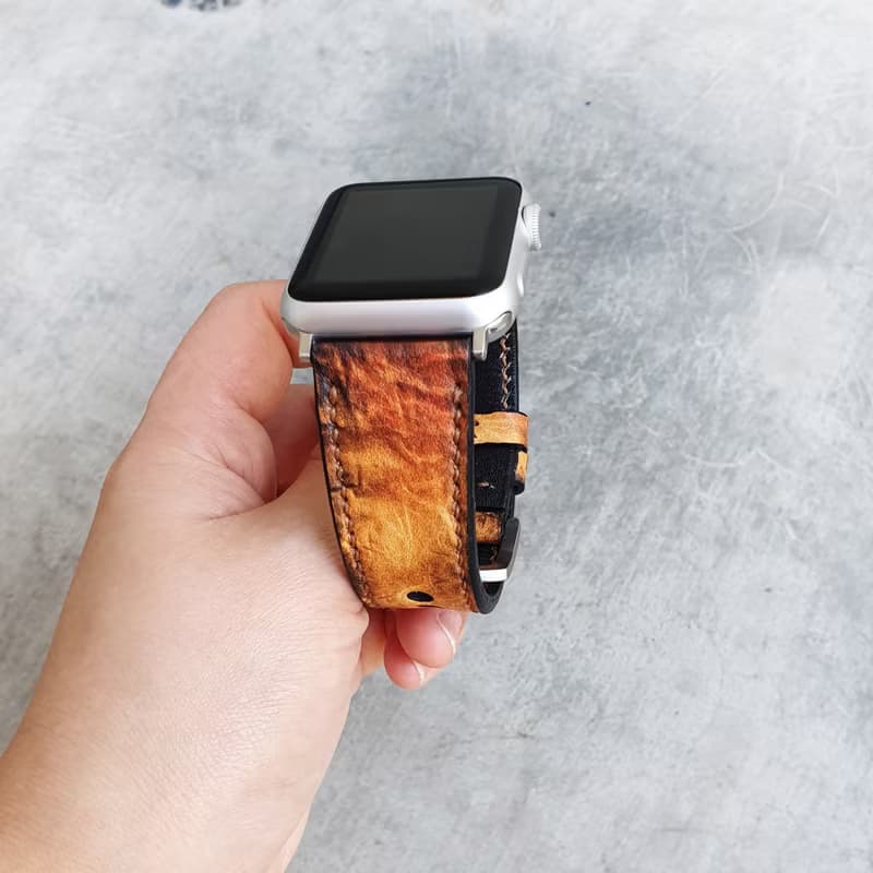 Vintage Apple Watch Band手工系列5系列4系列3系列2系列1