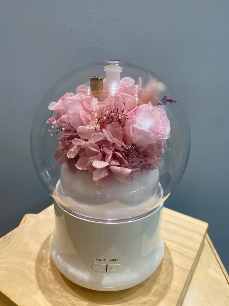 Oone_n_only 永生花加濕器 香薰機 擺設