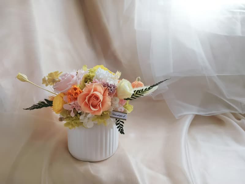 Sheer Whisper絮語藏花_陽光傾城 開幕 喬遷 永生擴香桌花盆花