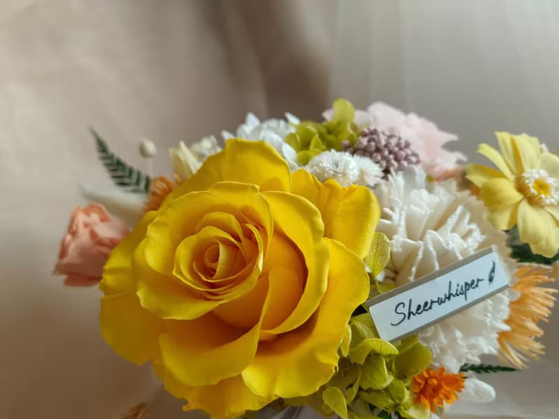 Sheer Whisper絮語藏花_陽光傾城 開幕 喬遷 永生擴香桌花盆花