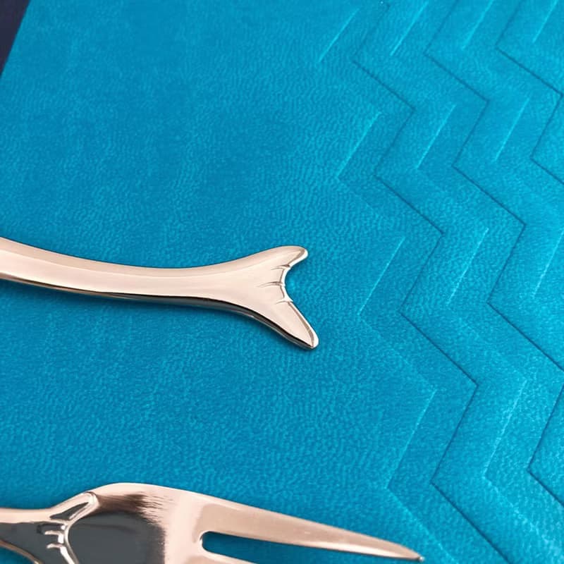 日本【SALUS 佐藤金屬】海洋動物系列-海豚叉/匙