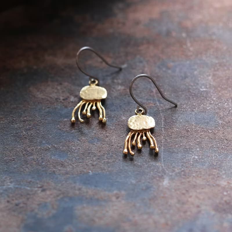 ちいさいくらげ | ピアス | イヤリング | P436