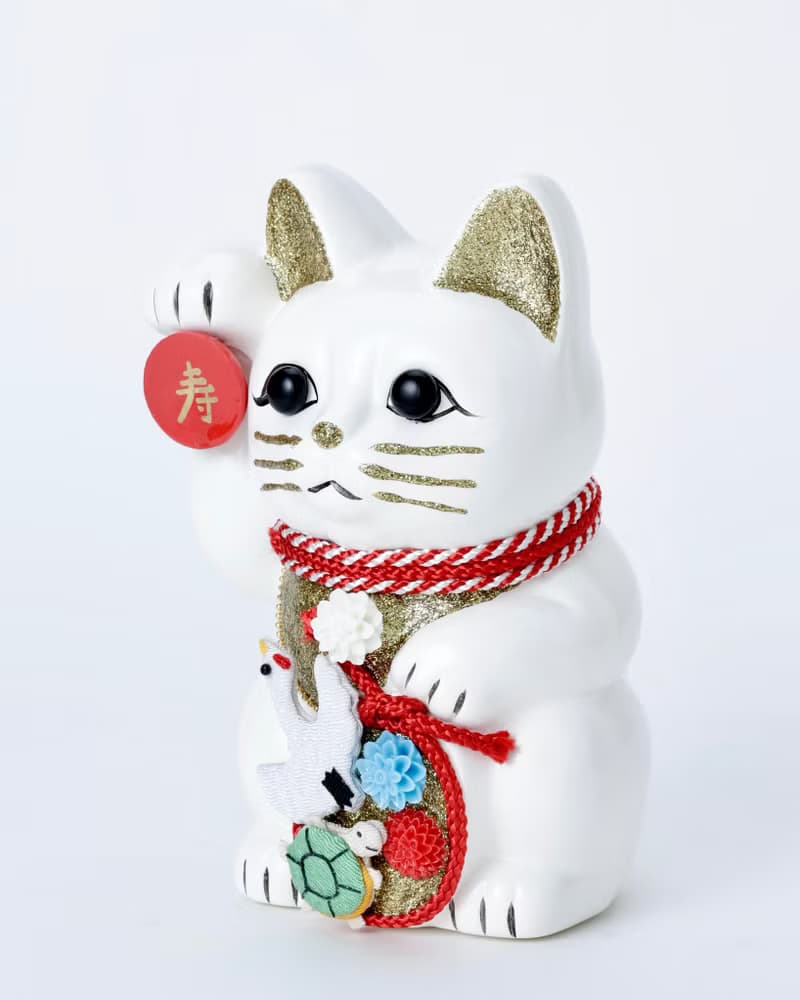 招き猫鶴亀ご縁猫