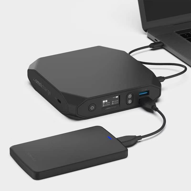 Omni20+USB-C無線移動電源DC筆記本電腦高功率電池相機無人機