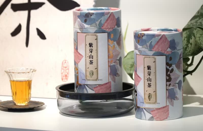 【原葉茶罐 】紫芽山茶/台灣山茶/玫瑰木質香/茶葉伴手禮