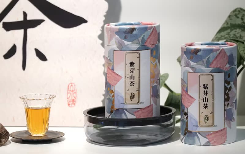 【原葉茶罐 】紫芽山茶/台灣山茶/玫瑰木質香/茶葉伴手禮