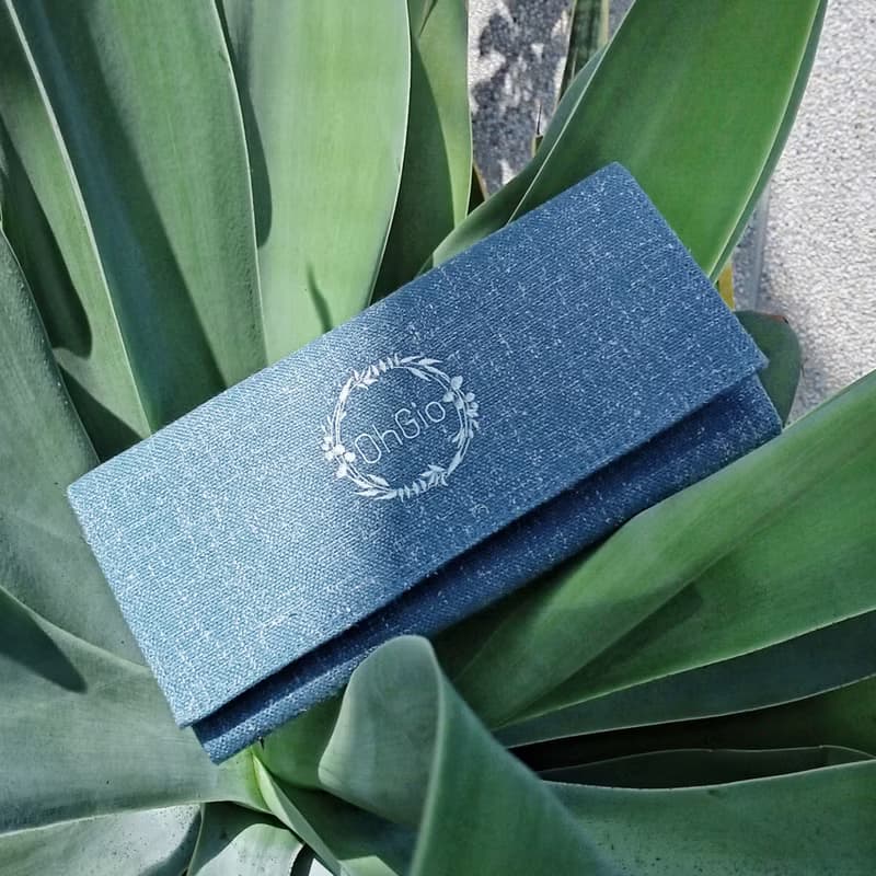 OhGio 鳳梨葉素食皮夾/長夾零錢包/翻轉農廢永續環保sustainable