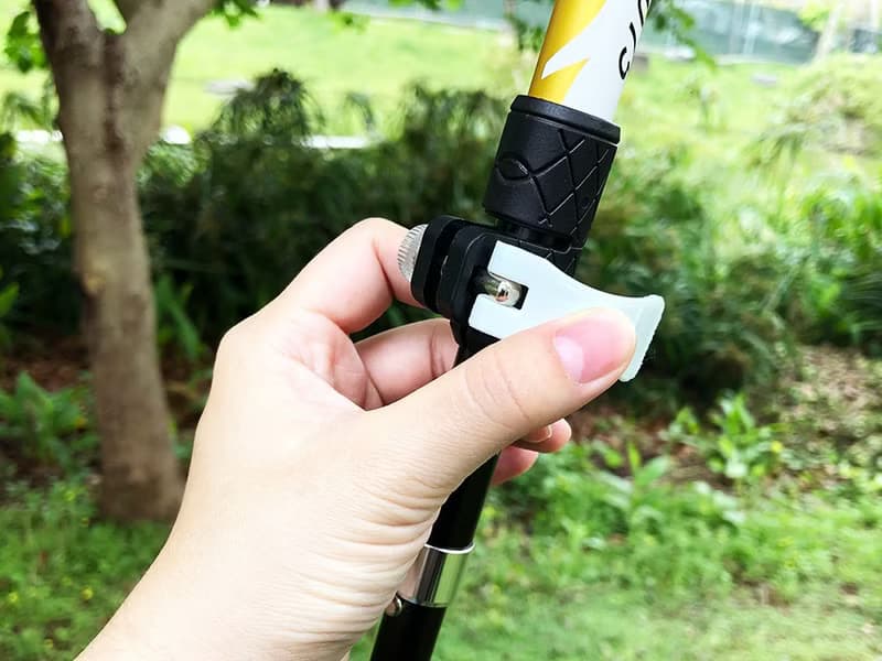 極輕折疊式伸縮外鎖鋁合金添翼登山杖 三色可選