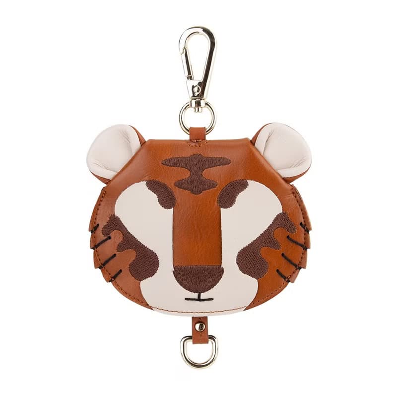 【鑰匙包】老虎 Tito 造型動物鑰匙包 | 生日禮 聖誕禮 質感配件