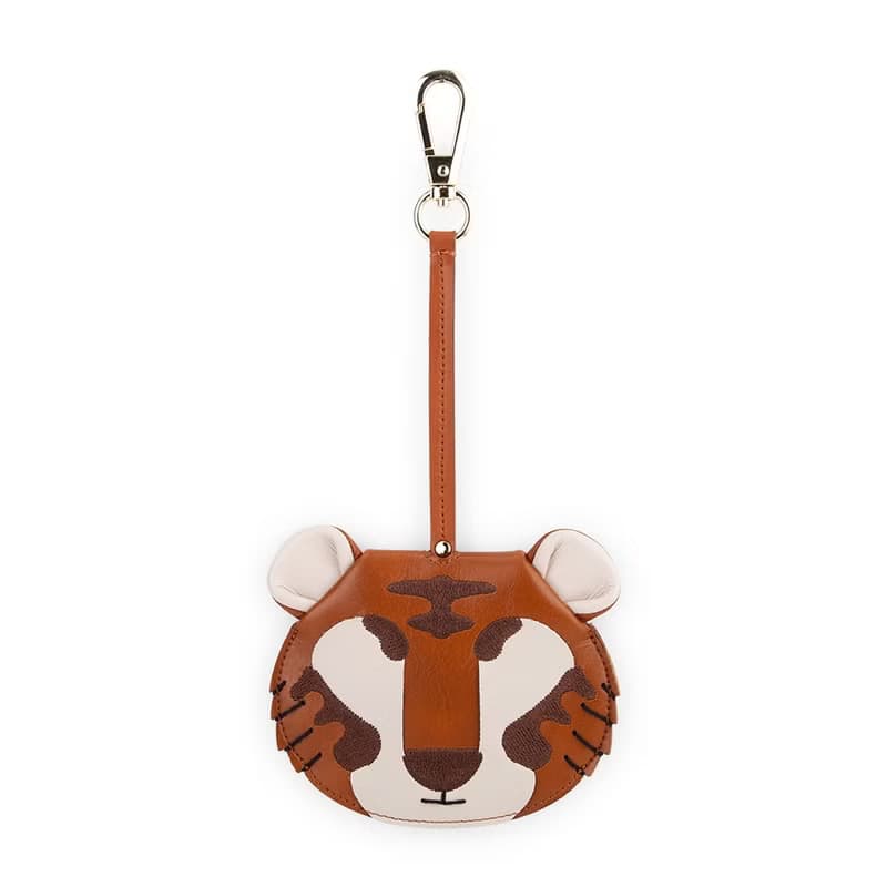 【鑰匙包】老虎 Tito 造型動物鑰匙包 | 生日禮 聖誕禮 質感配件