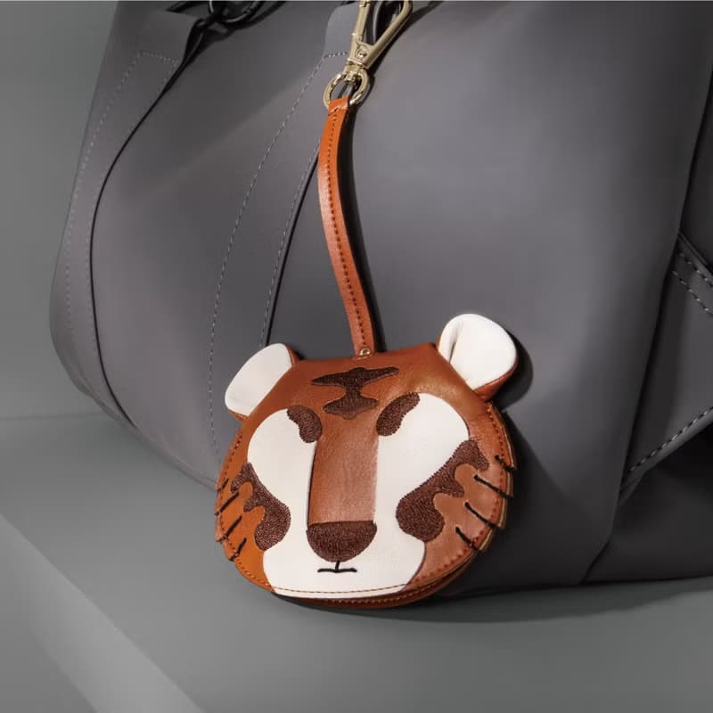 【鑰匙包】老虎 Tito 造型動物鑰匙包 | 生日禮 聖誕禮 質感配件