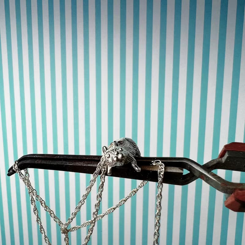 載我一程系列 單獨松鼠 純銀動物項鍊 Animal sliver Necklace