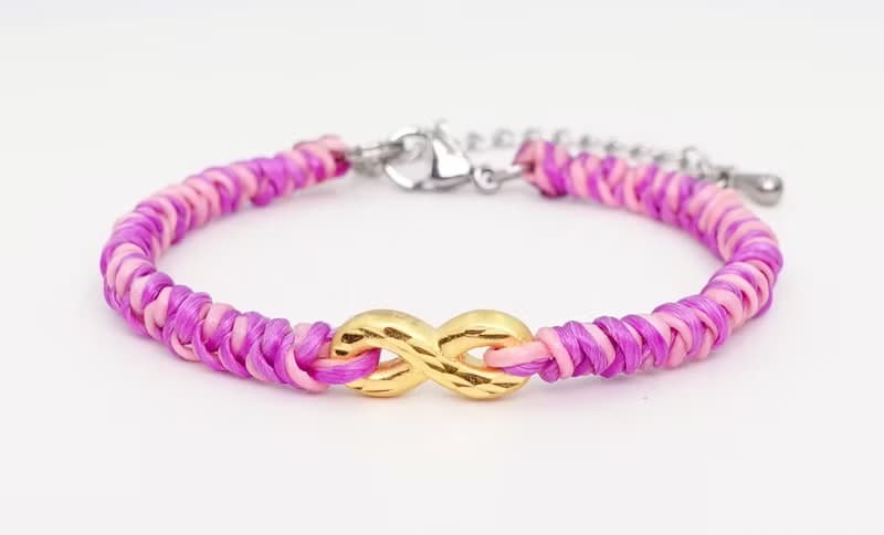 寶麗金珠寶-黃金無限造型手鍊