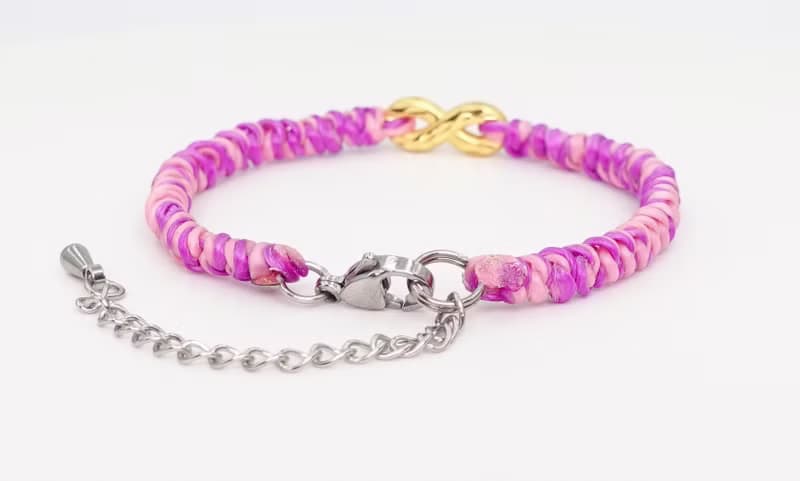 寶麗金珠寶-黃金無限造型手鍊