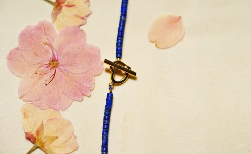 純手工製作阿富汗天然青金石項鍊